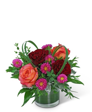 Heart of Barcelona Flower Arrangement in Nevada, IA | Flower Bed